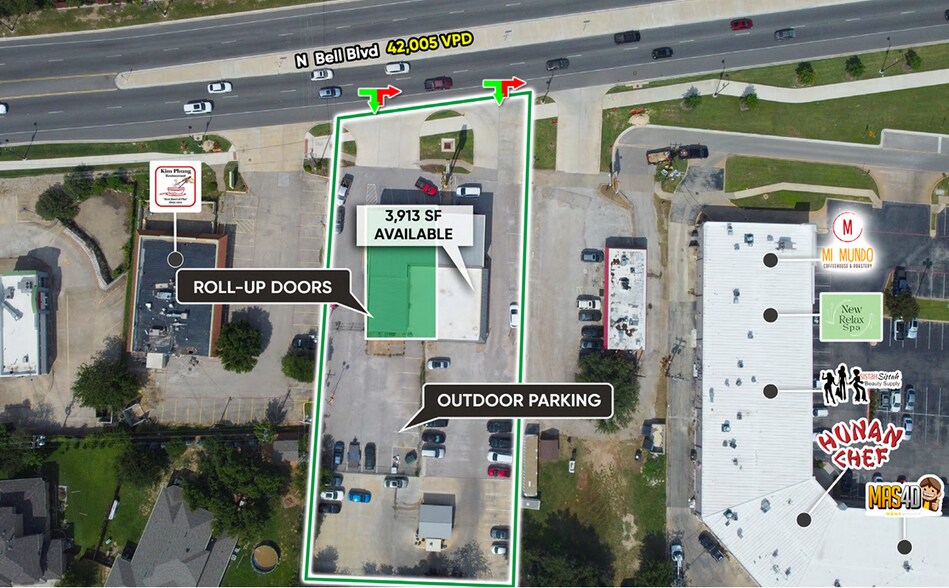 309 N Bell Blvd, Cedar Park, TX à louer - Photo du bâtiment - Image 2 de 8