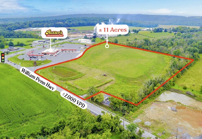 Plus de détails pour 5602 William Penn Hwy, Mifflintown, PA - Terrain à louer