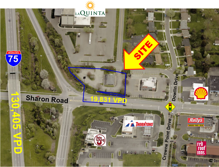 2198 E Sharon Rd, Cincinnati, OH à vendre - Aérien - Image 2 de 2