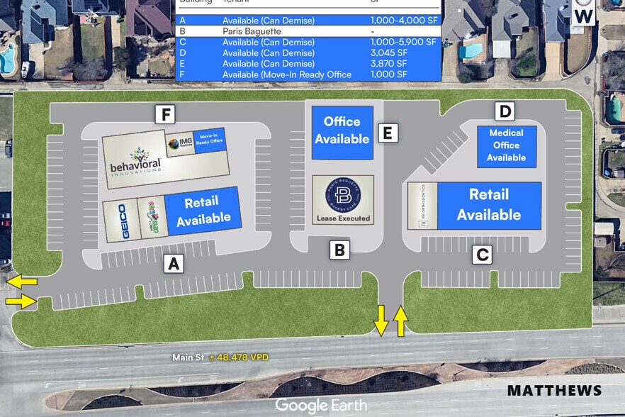 5101 Main Street, The Colony, TX à louer - Photo du bâtiment - Image 2 de 5