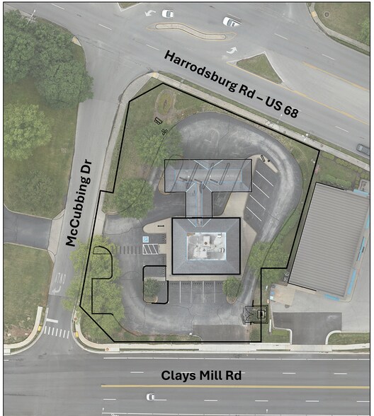1617 Clays Mill Rd, Lexington, KY à louer - Plan de site - Image 2 de 4