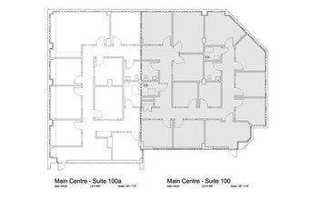 150 Maincentre, Northville, MI for lease Floor Plan- Image 1 of 1