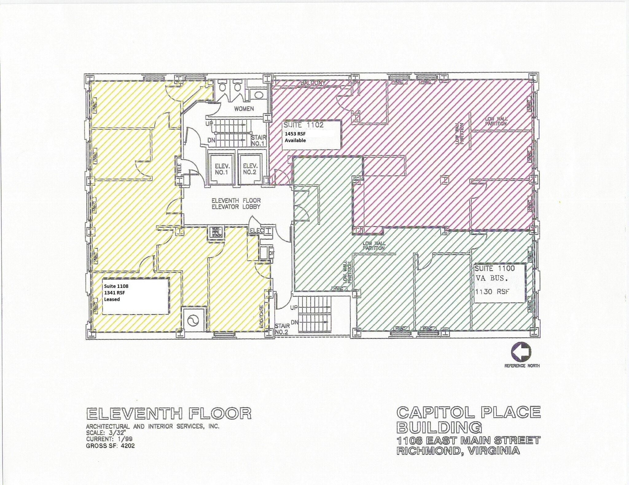 1108 E Main St, Richmond, VA for lease Floor Plan- Image 1 of 1