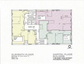 1108 E Main St, Richmond, VA for lease Floor Plan- Image 1 of 1