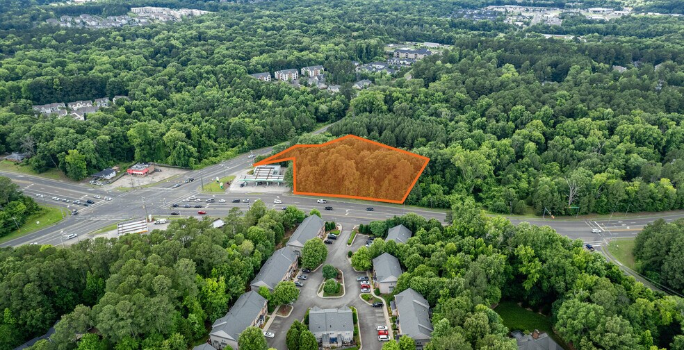 4138 & 4142 Old Chapel Hill Rd, Durham, NC à louer - Aérien - Image 3 de 4