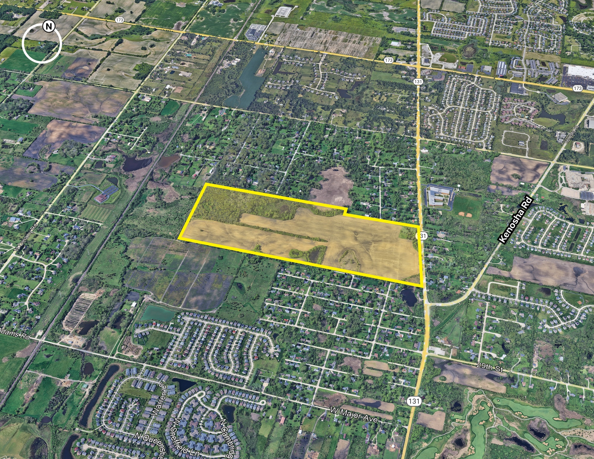 40300 Green Bay Rd, Beach Park, IL for sale Aerial- Image 1 of 5