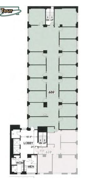 1404 Franklin St, Oakland, CA à louer Plan d’étage- Image 1 de 1