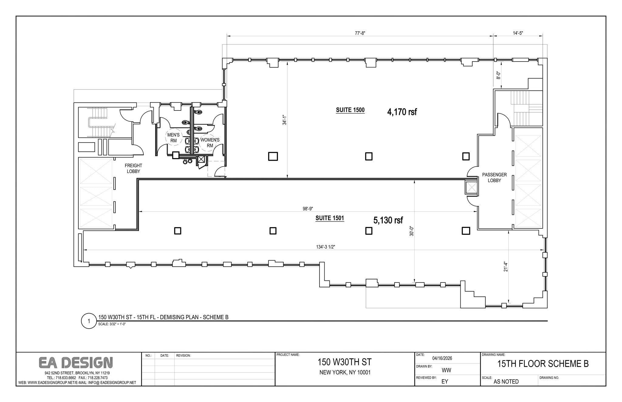 150 W 30th St, New York, NY à louer Plan de site- Image 1 de 1