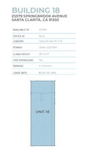 25545-25710 Springbrook Ave, Santa Clarita, CA à louer Plan d’étage- Image 2 de 3