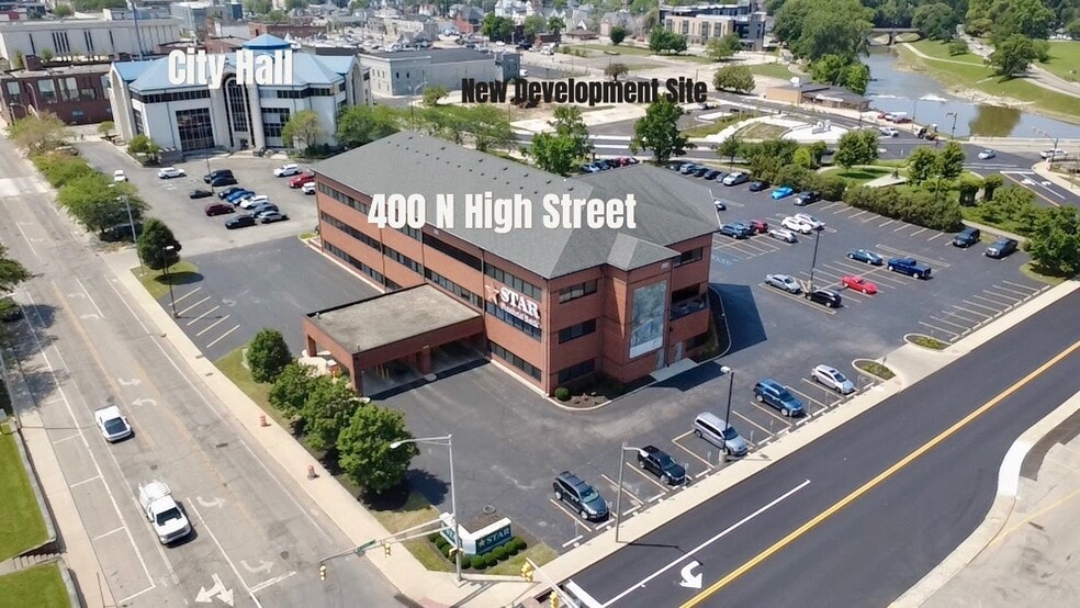 400 N High St, Muncie, IN à vendre - Aérien - Image 3 de 27