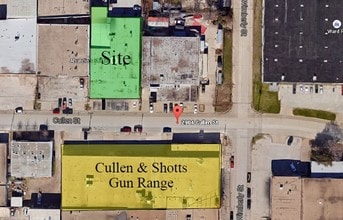 2908 Cullen St & 2921 Shamrock Ave, Fort Worth, TX - Aérien  Vue de la carte