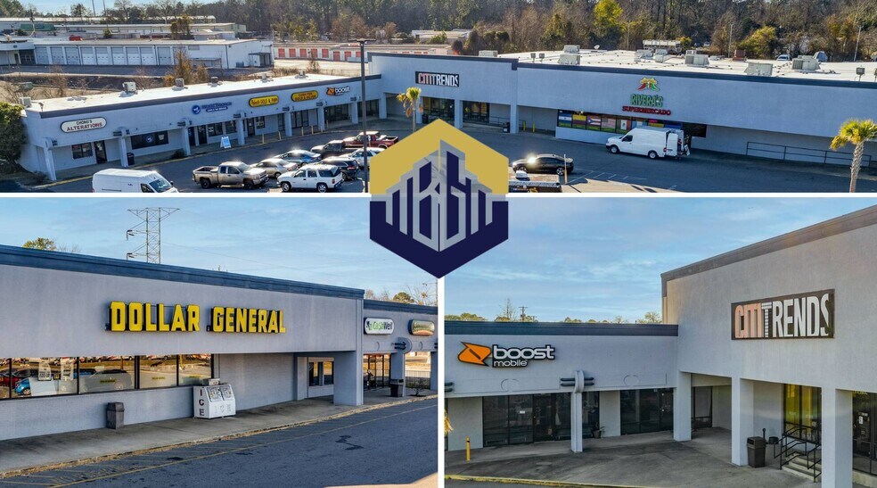 1600-1638 Airport Blvd, West Columbia, SC à louer - Photo du bâtiment - Image 1 de 6