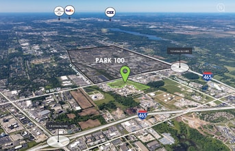 5000 W 86th St, Indianapolis, IN for lease Aerial- Image 2 of 5