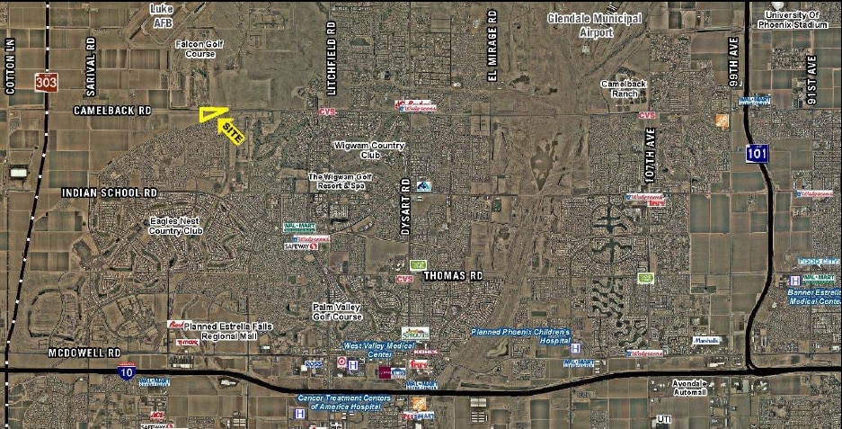 SEC 152nd & Camelback Rd, Goodyear, AZ for sale - Primary Photo - Image 1 of 16