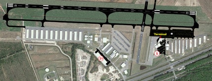 5164 W Military Hwy, Chesapeake, VA - AERIAL  map view - Image1