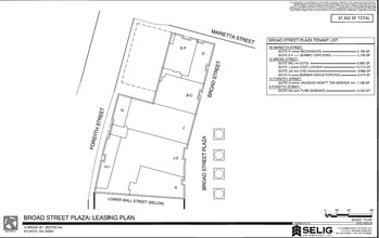 12 Broad St NW, Atlanta, GA for lease Site Plan- Image 2 of 2