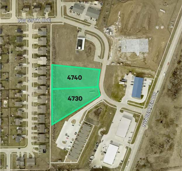 4730 NW 59th Ave, Johnston, IA à vendre - Photo du bâtiment - Image 1 de 1