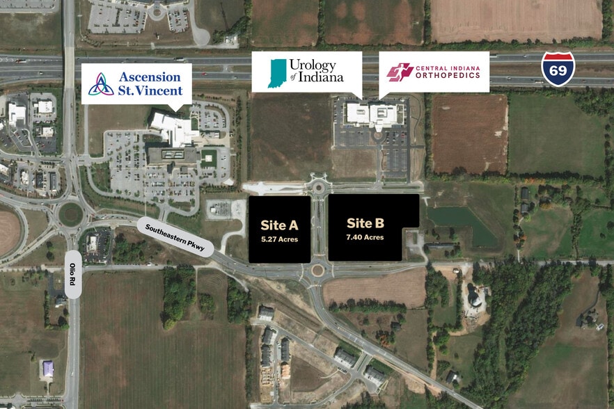 I-69 and East 136TH St, Fishers, IN for sale - Building Photo - Image 3 of 6