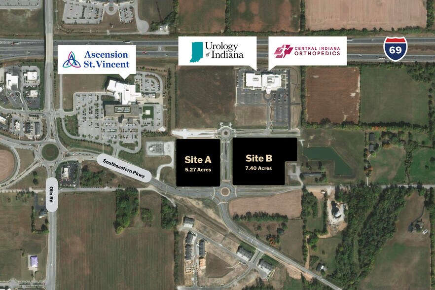 I-69 and East 136TH St, Fishers, IN à vendre - Photo du bâtiment - Image 3 de 6