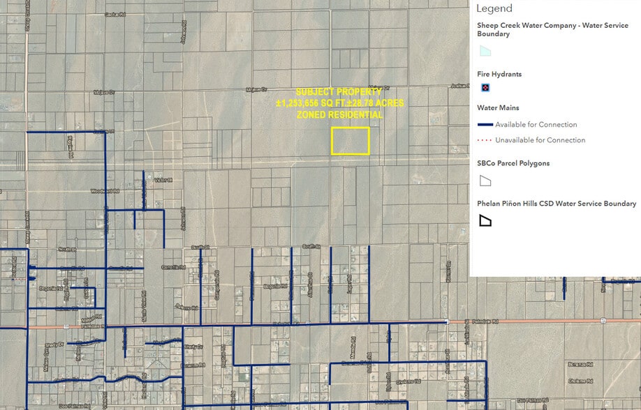 00 Eaby Rd. rd, Phelan, CA for sale - Building Photo - Image 3 of 4