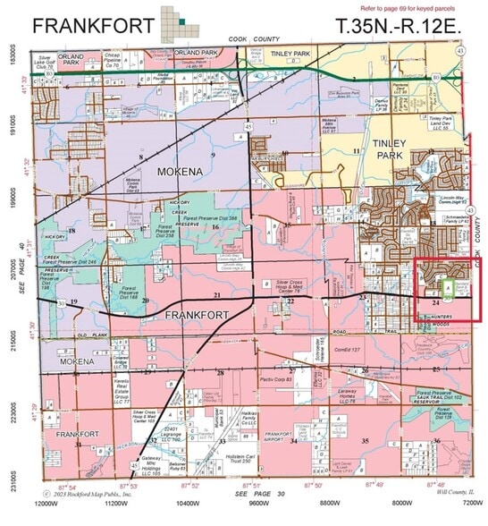 W Lincoln Highway, Frankfort, IL for sale - Plat Map - Image 2 of 3