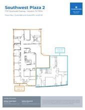 7737 Southwest Fwy, Houston, TX à louer Plan d’étage- Image 1 de 1