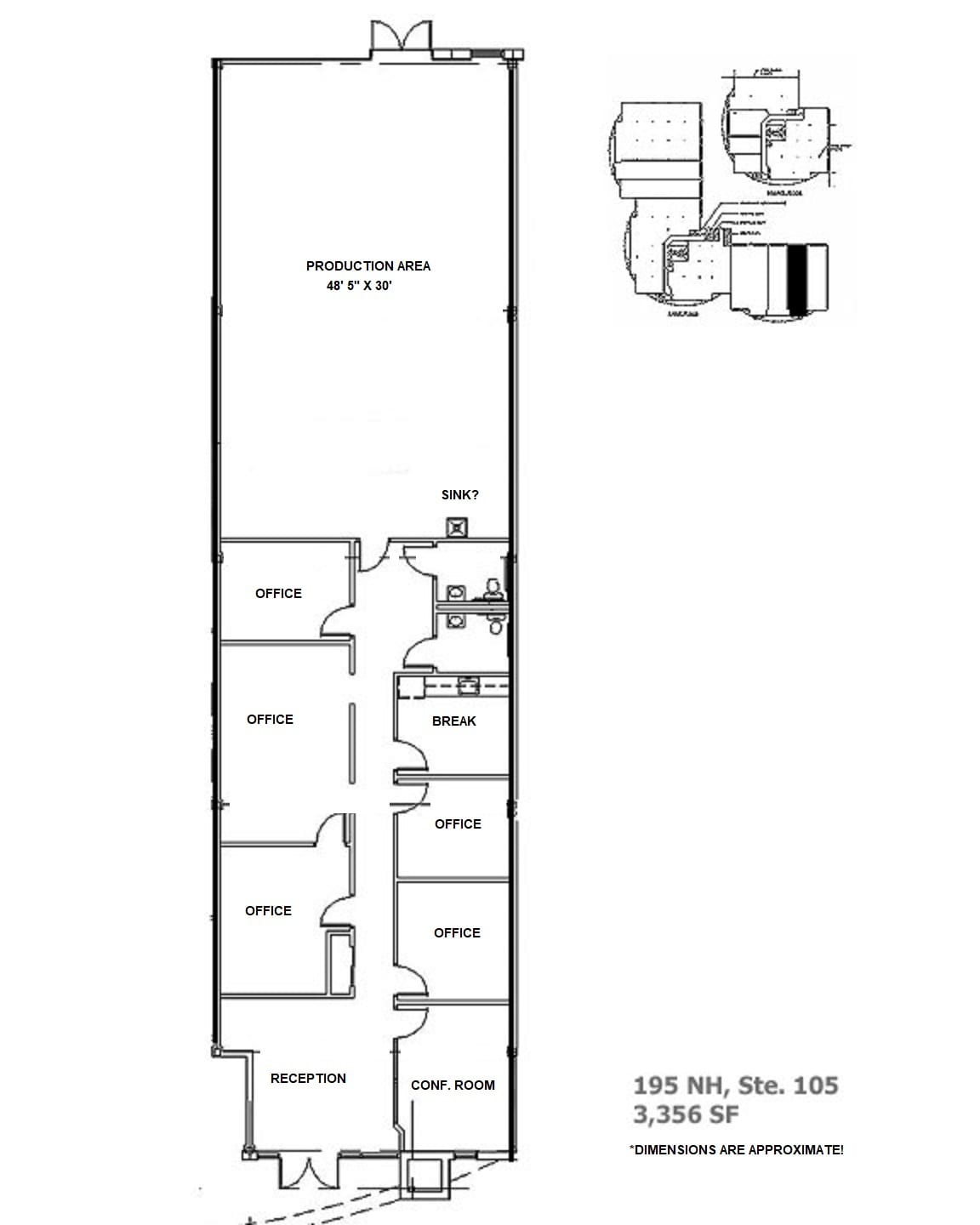 195 New Hampshire Ave, Portsmouth, NH for lease Interior Photo- Image 1 of 1