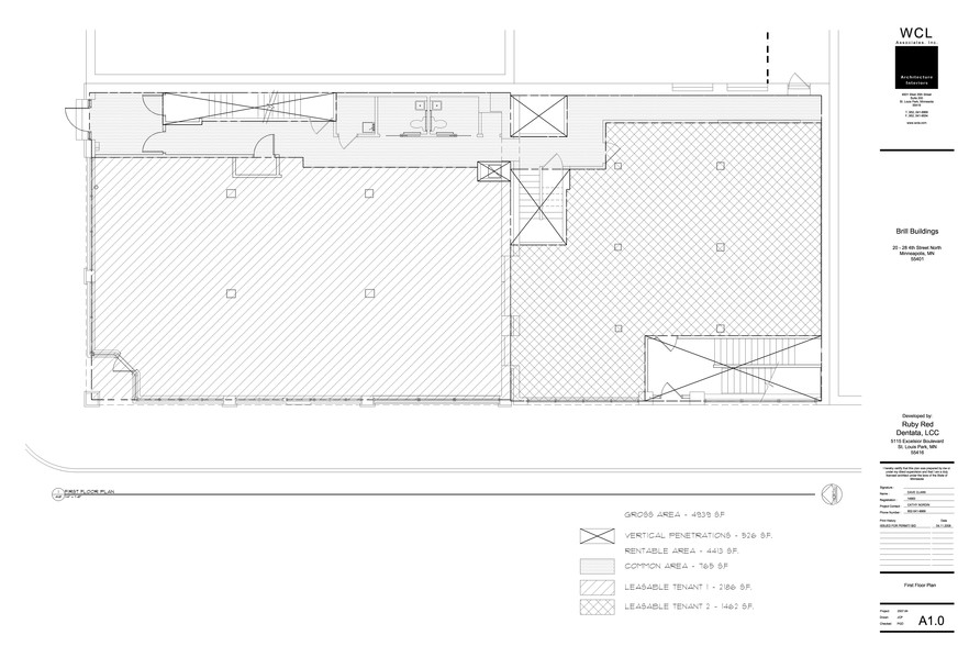 327 1st Ave N, Minneapolis, MN for sale - Typical Floor Plan - Image 1 of 1