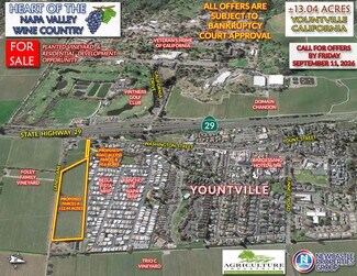 More details for NEQ Washington St, Yountville, CA - Land for Sale