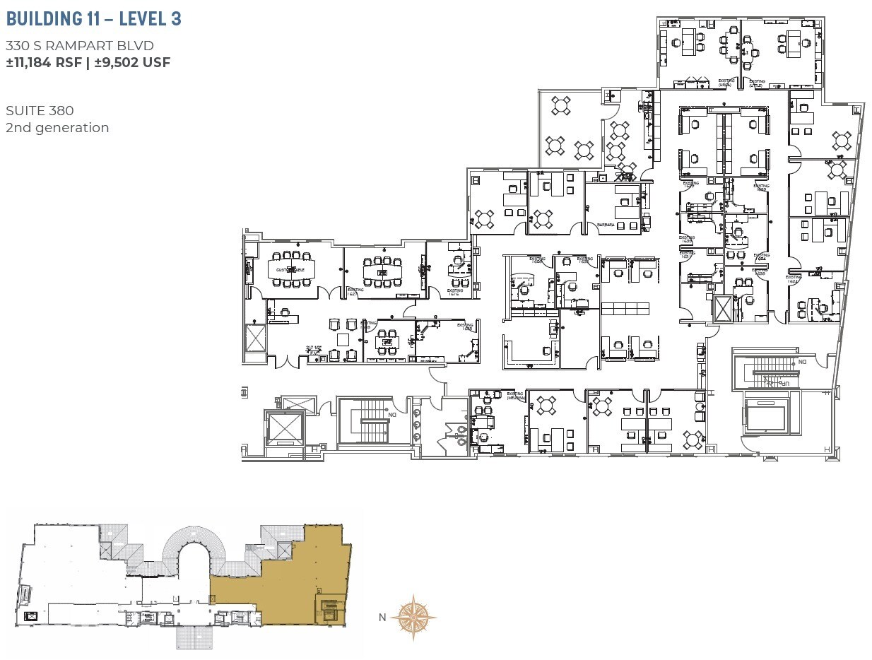 330-420 S Rampart Blvd, Las Vegas, NV for lease Floor Plan- Image 1 of 1