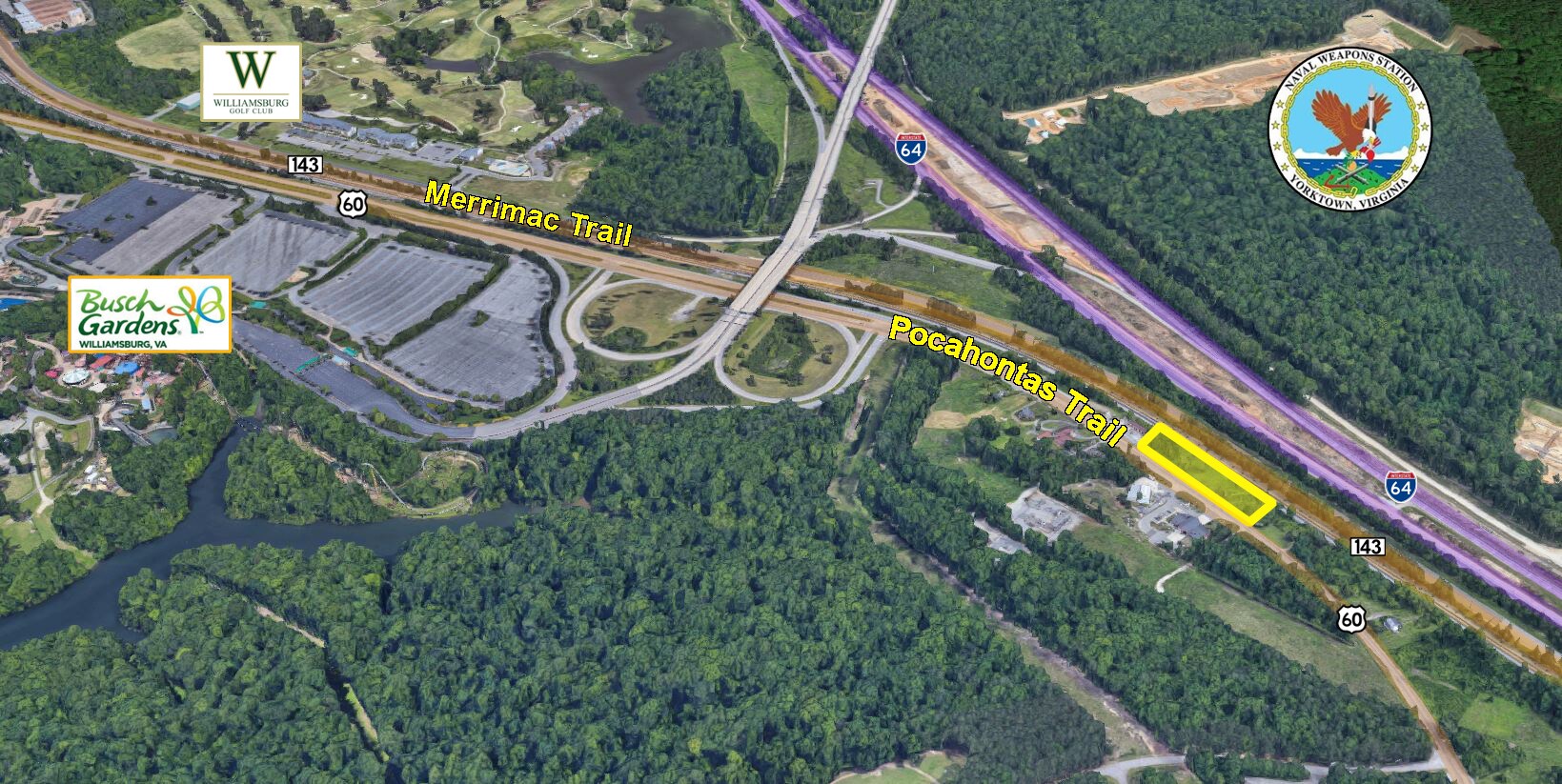 2425 Pocahontas Trl, Williamsburg, VA à vendre Photo du bâtiment- Image 1 de 5