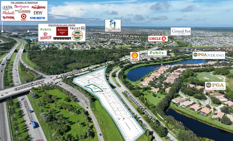9265 SW Commerce Centre Dr., Port Saint Lucie, FL à louer - Photo du bâtiment - Image 2 de 5