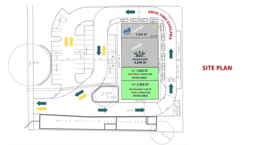 1307 Chisholm Trail Rd, Round Rock, TX for lease - Site Plan - Image 2 of 3