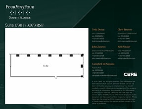 444 S Flower St, Los Angeles, CA for lease Floor Plan- Image 1 of 1