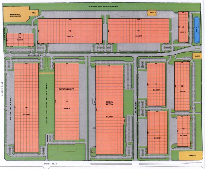 5780-5800 Challenge Dr, Memphis, TN for lease - Other - Image 3 of 5