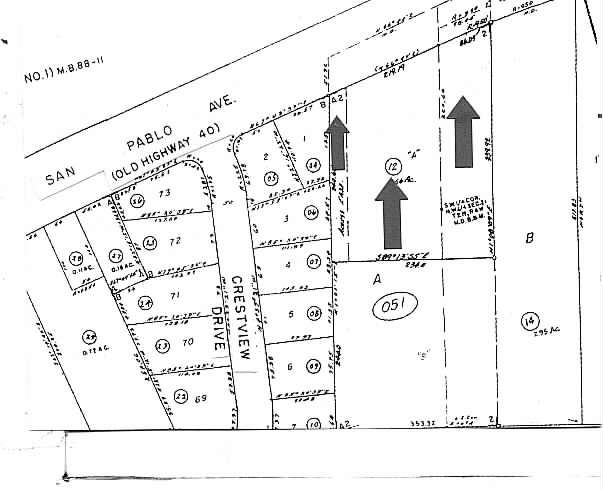 725 San Pablo Ave, Pinole, CA à louer - Plan cadastral - Image 2 de 19