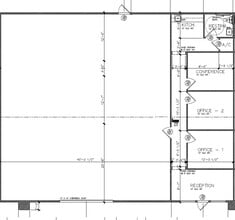 6427 Highway 105, Conroe, TX for lease Floor Plan- Image 2 of 2