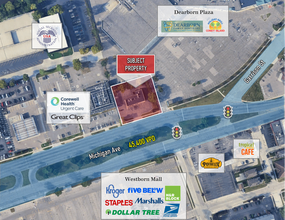 23050 Michigan Ave, Dearborn, MI - Aerial  map view - Image1
