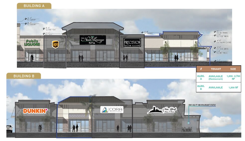 Building A- The Shoppes at Verdana Village Rd, Estero, FL à louer - Photo du bâtiment - Image 2 de 3