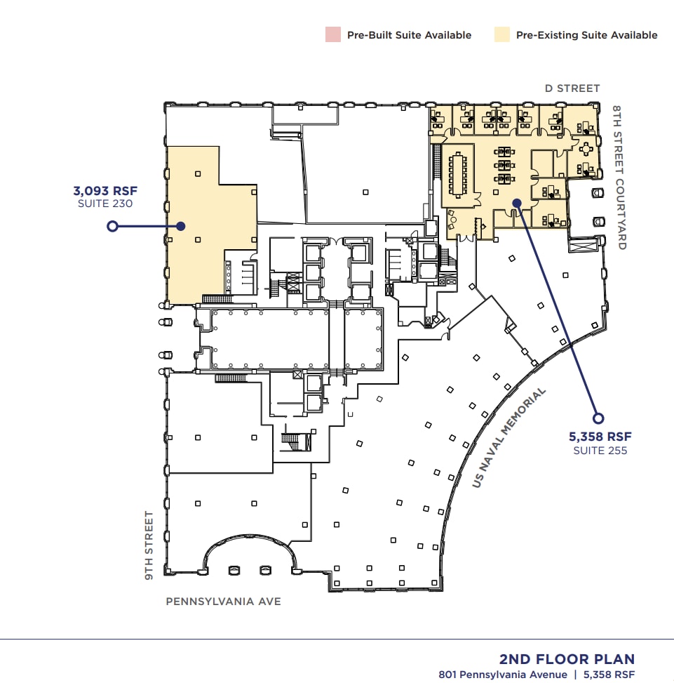 801 Pennsylvania Ave NW, Washington, DC for lease Floor Plan- Image 1 of 1