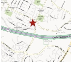 607 Herndon Pky, Herndon, VA for lease - Aerial - Image 3 of 4