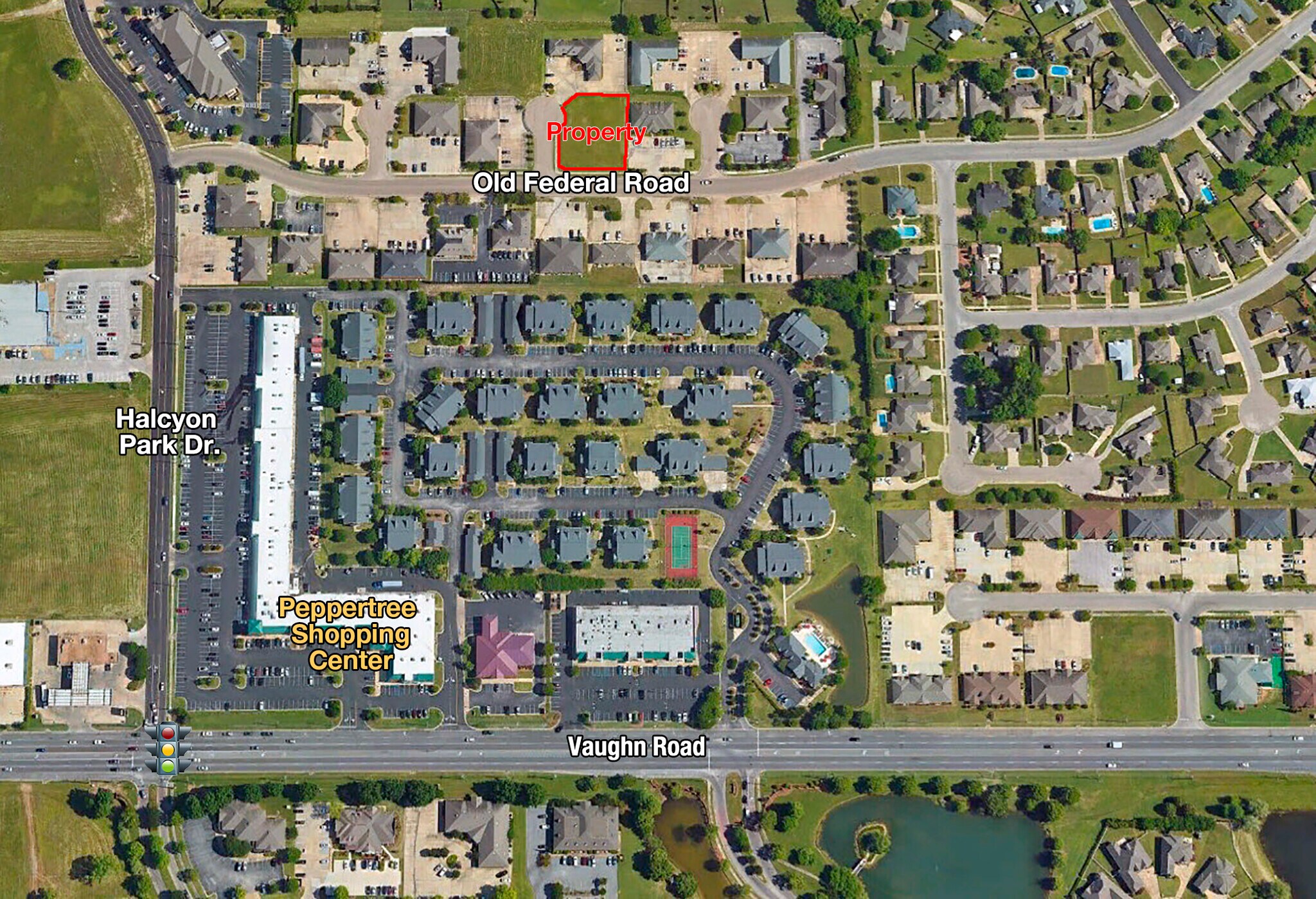 8209 Old Federal, Montgomery, AL for sale Aerial- Image 1 of 4