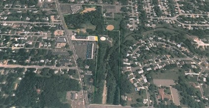 1240 S Main St, North Canton, OH - AÉRIEN Vue de la carte