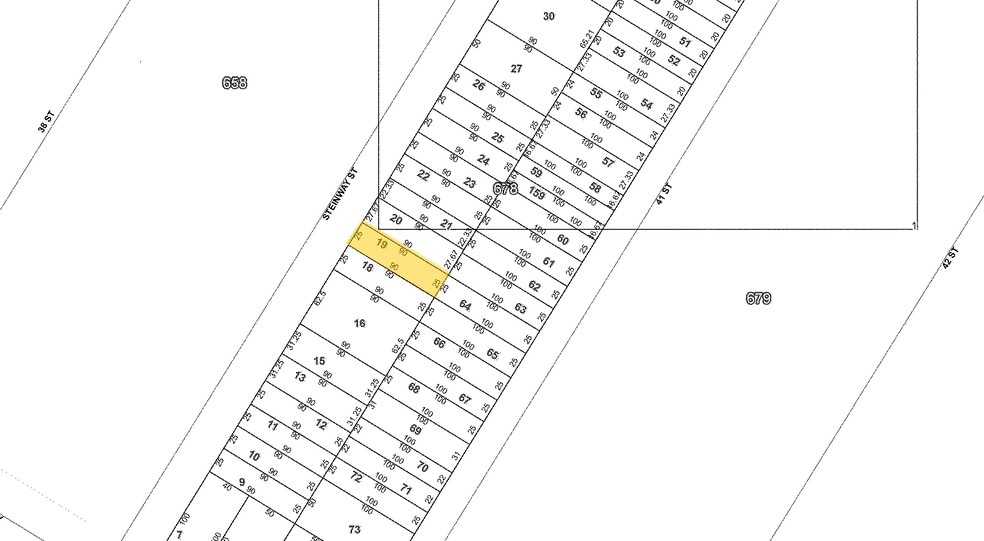 31-53 Steinway St, Astoria, NY à vendre - Plan cadastral - Image 2 de 15