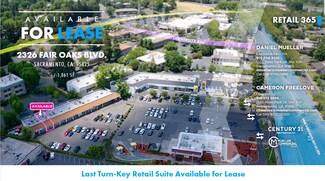Plus de détails pour 2326 Fair Oaks Blvd, Sacramento, CA - Commerce de détail à louer