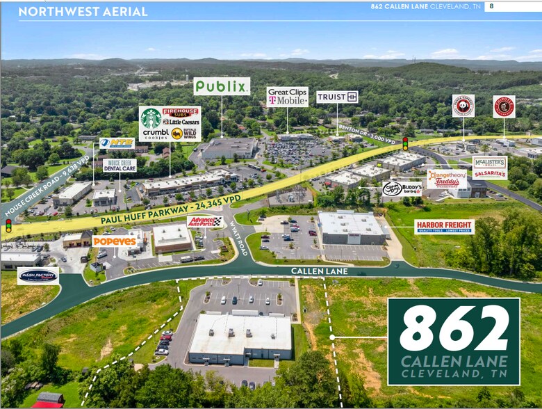 862 Callen Ln NW, Cleveland, TN à vendre - Photo du bâtiment - Image 3 de 5