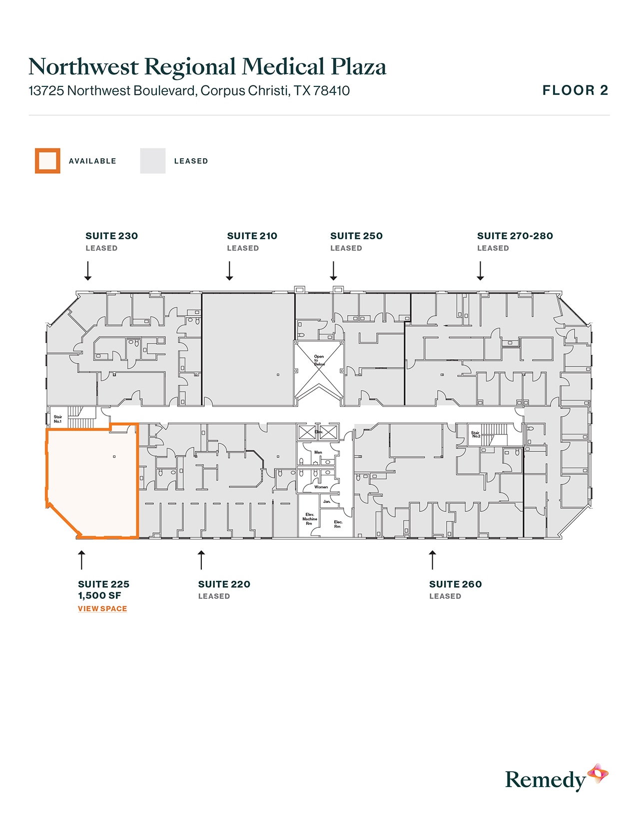 13725 Northwest Blvd, Corpus Christi, TX for lease Floor Plan- Image 1 of 1