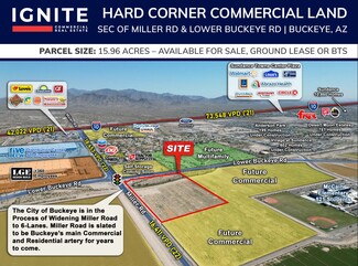 Plus de détails pour SEC of Miller Road & Lower Buckeye Rd, Buckeye, AZ - Vente au détail à vendre