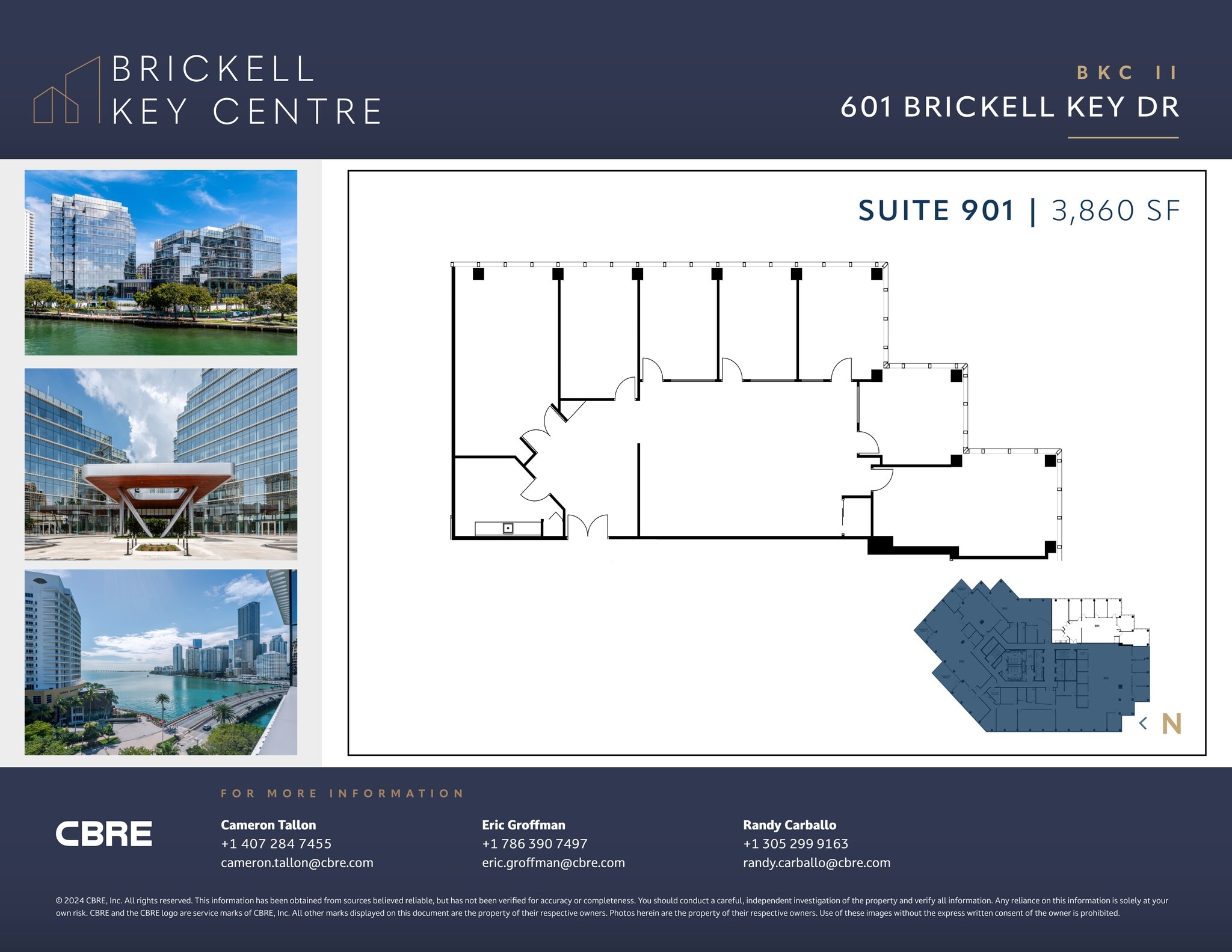 501 Brickell Key Dr, Miami, FL for lease Site Plan- Image 1 of 1