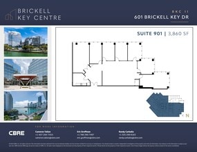 501 Brickell Key Dr, Miami, FL for lease Site Plan- Image 1 of 1